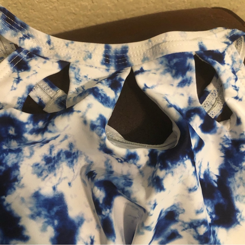 NWT Yonique 2pc Tie Dye Tankini - Picture 8 of 12